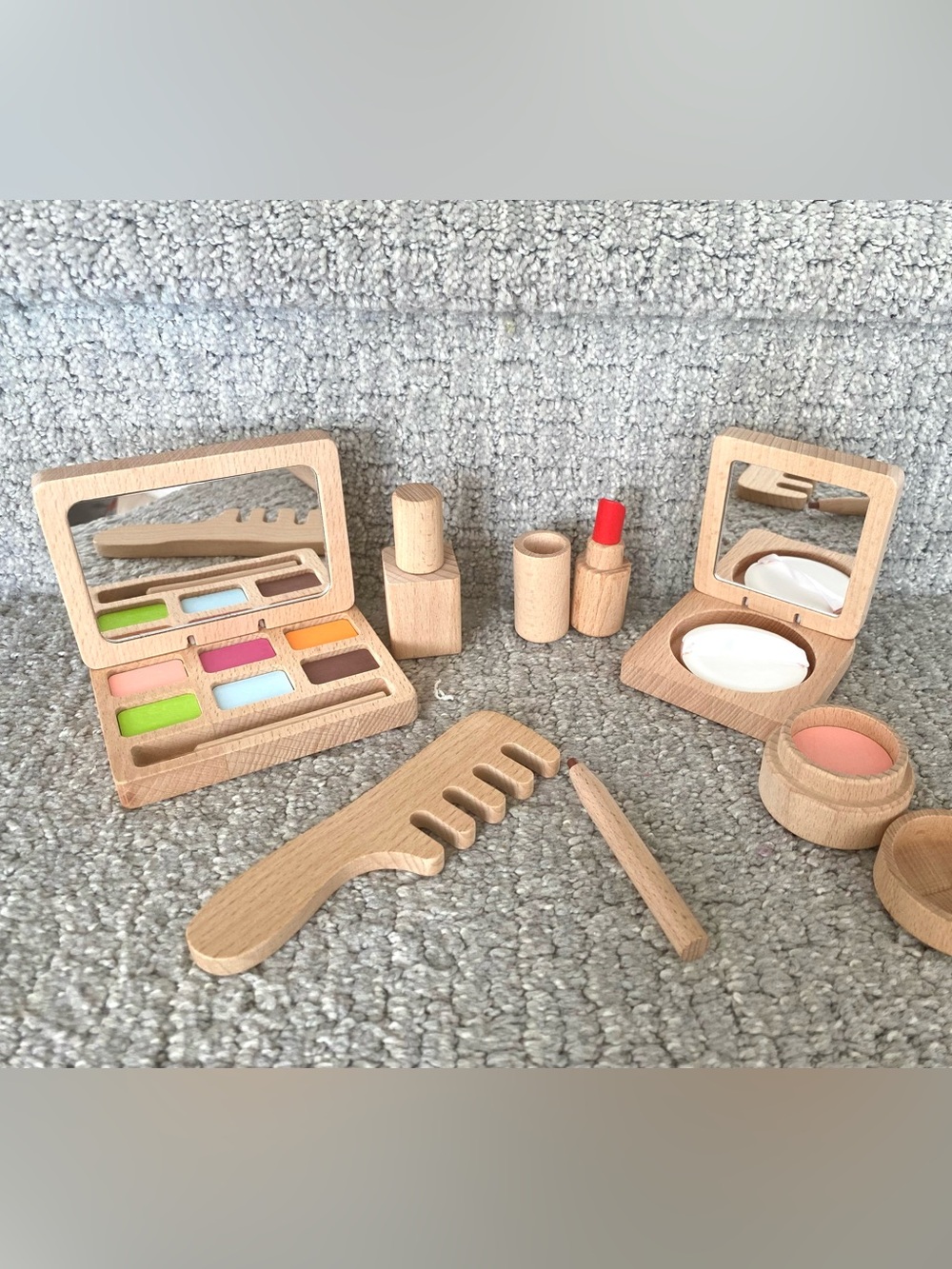 Wooden Toy Makeup Set